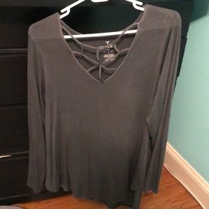 Long sleeve shirt. Air dried only